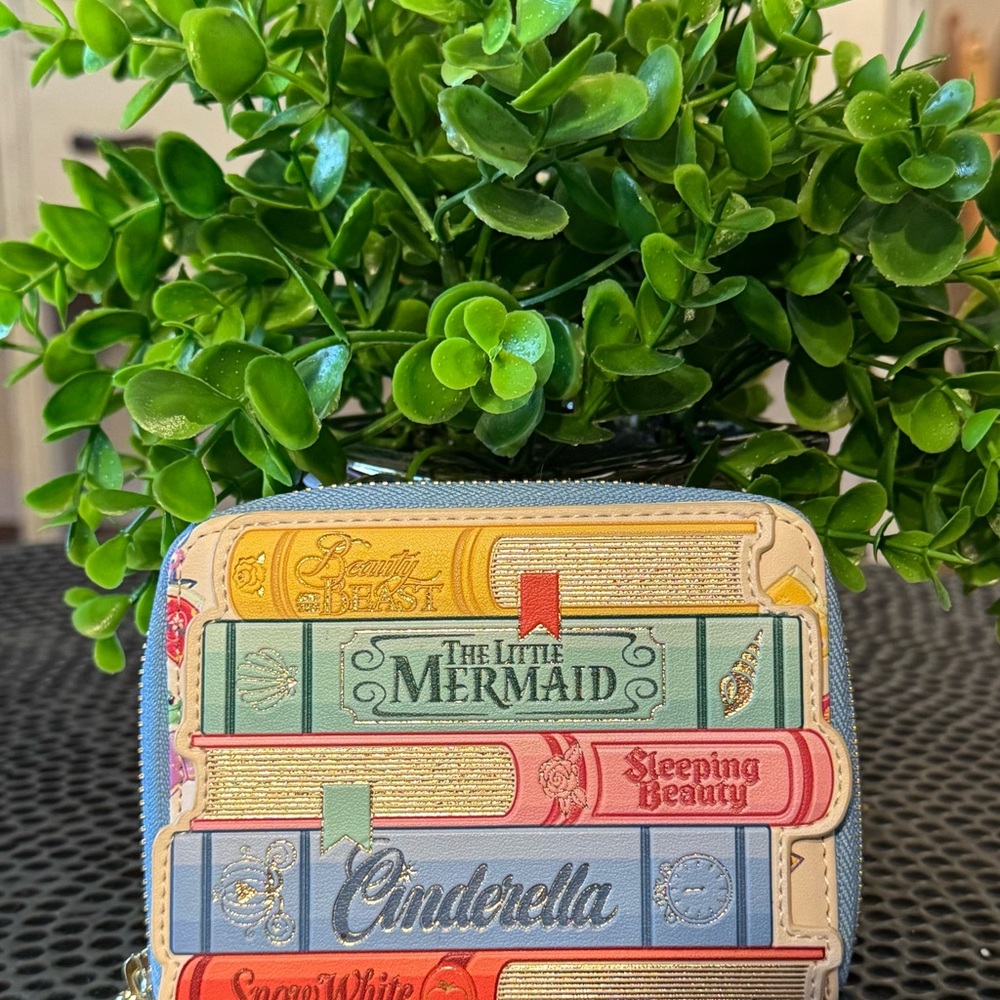Loungefly Princess Book-Themed Wallet